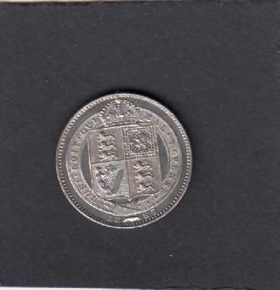 Beschrijving: 1 Shilling VICTORIA 